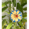 Flower & Ladybug Necklace (out of stock)