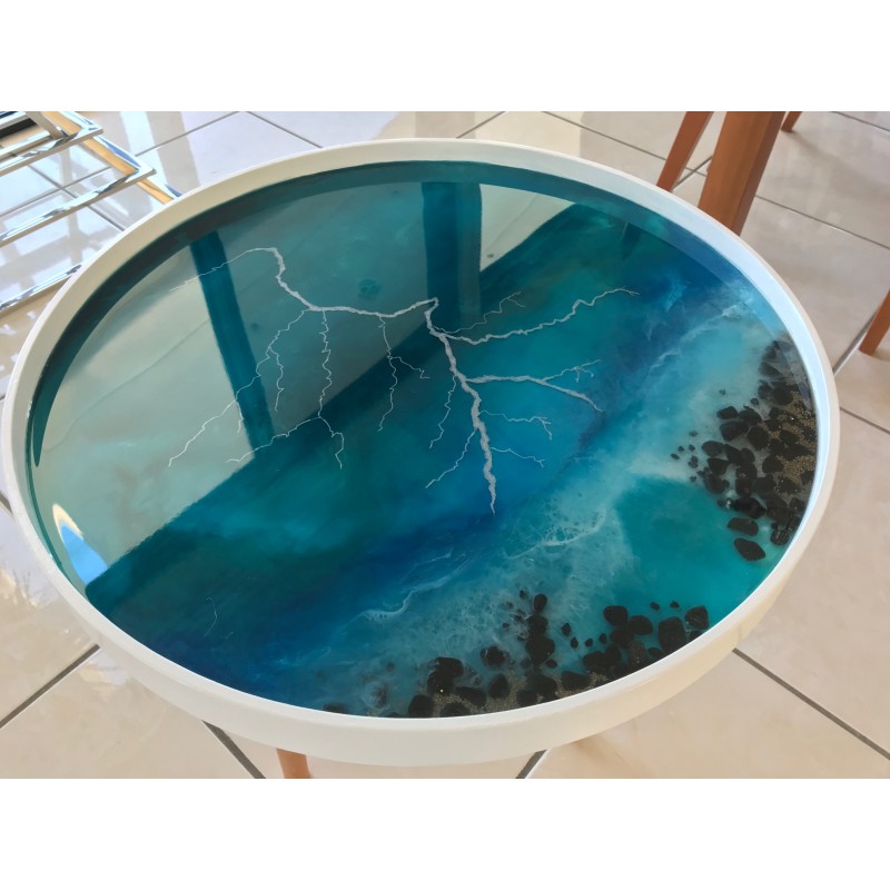 Resin Lightning Table