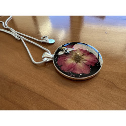 Flower & Bee Necklace