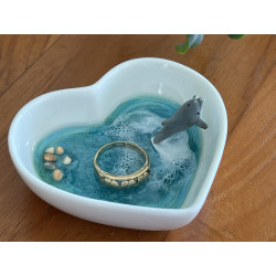 Small ceramic ring dish